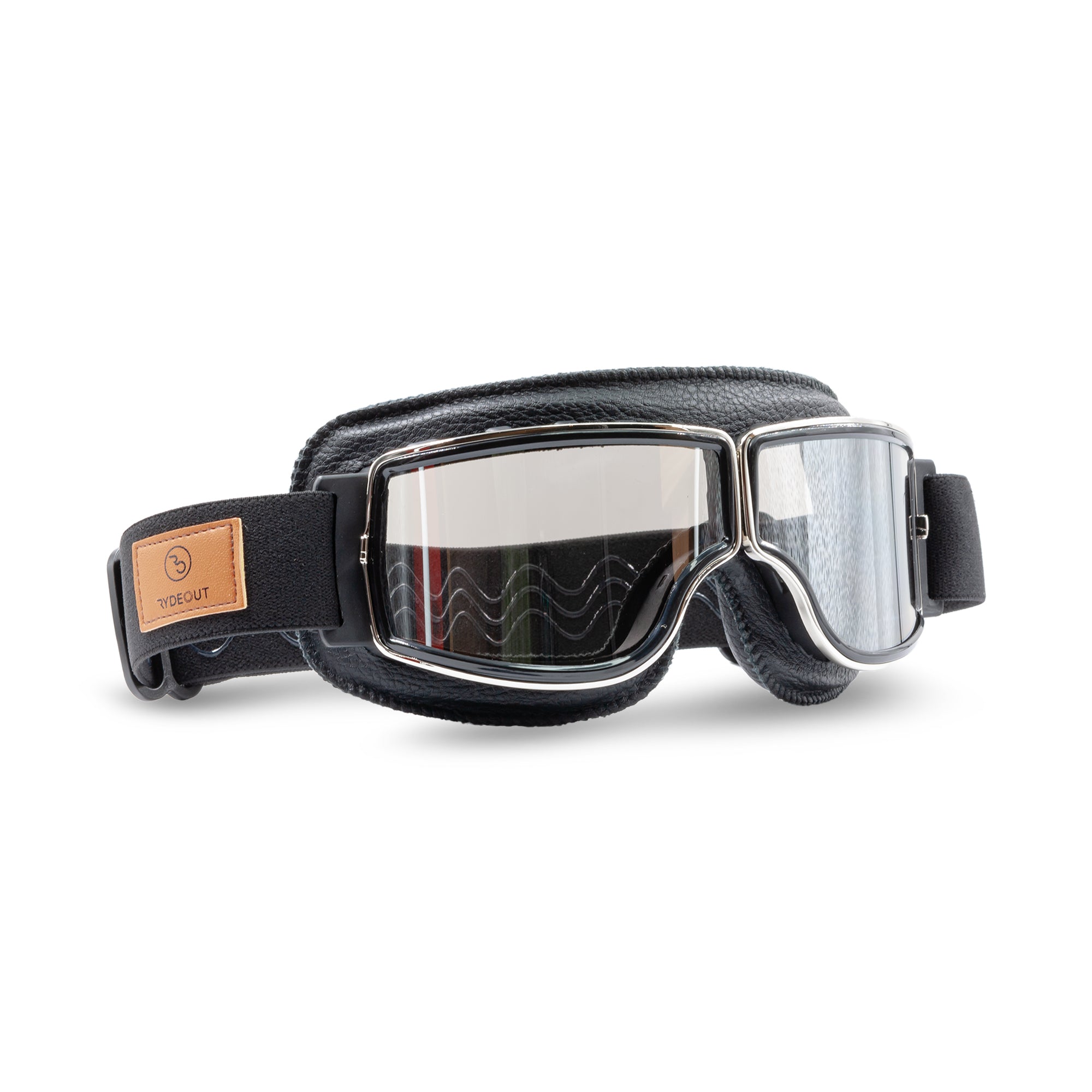 Retro T13 Goggles –  Chrome Lens